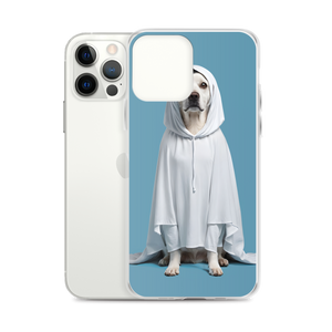 Dog in Ghost Costume iPhone Case