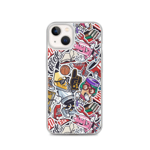 Street Art College Pattern iPhone Case