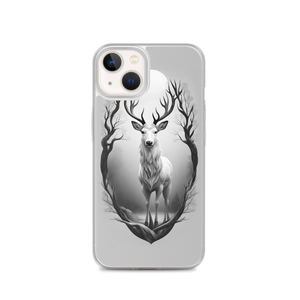 The Grayscale Deer iPhone Case