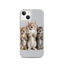 Funny Tripple Cats iPhone Case