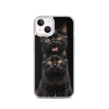 Two Black Cats Follows iPhone Case