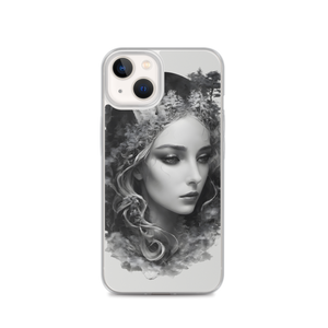 Grayscale Gaia iPhone Case