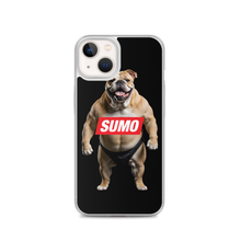 Sumo Bulldog Black iPhone Case