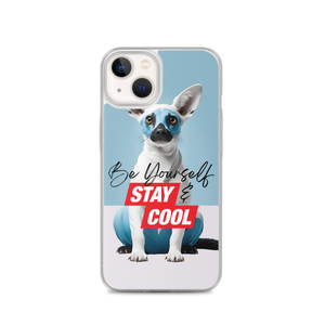 Be Yourself & Stay Cool iPhone Case