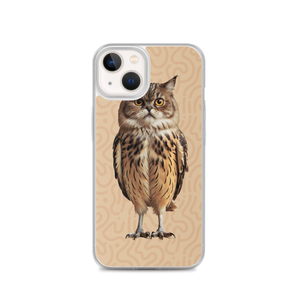 Cat Owl iPhone Case