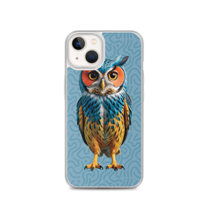 Blue Owl iPhone Case