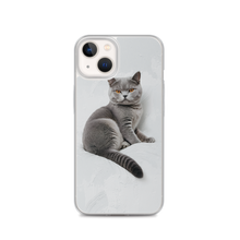 Relaxing British Shorthair Cat iPhone Case