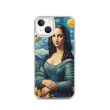 Monalisa Painting in Van Gogh Style iPhone Case