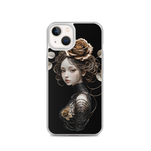 Lady Rose Copper Wire Art iPhone Case