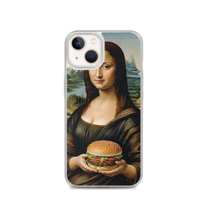 Monalisa Burger iPhone Case