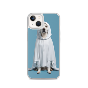 Dog in Ghost Costume iPhone Case