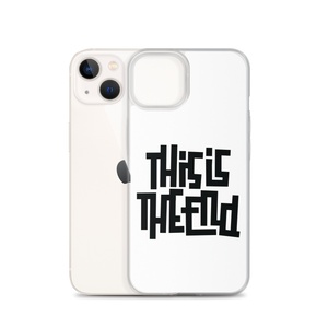 THIS IS THE END? White iPhone Phone Case