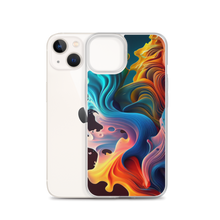 Colorful Swirl Background iPhone® Phone Case