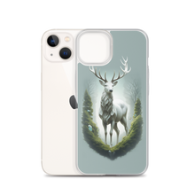 Green White Deer iPhone Case