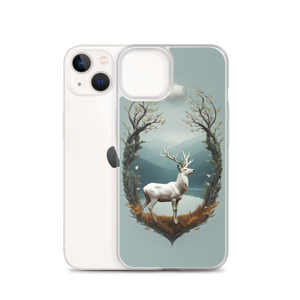 Deer By The Lake iPhone Case