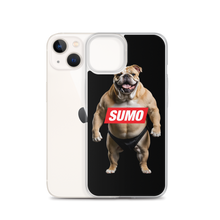 Sumo Bulldog Black iPhone Case