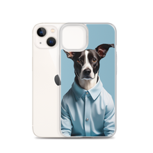 Sad Dog Blue iPhone Case