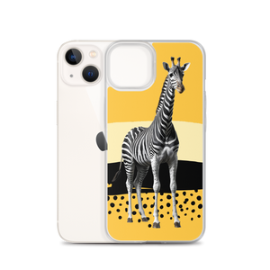 Giraffe Zebra Skin iPhone Case