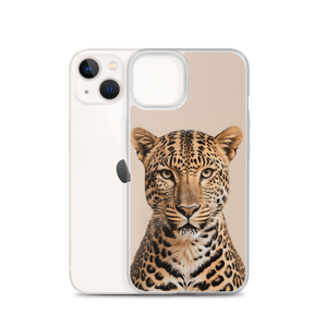 Leopard Potrait iPhone Case