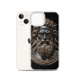 Zeus Copper Wire Sculpture iPhone Case