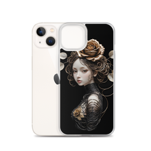 Lady Rose Copper Wire Art iPhone Case