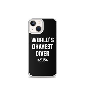 World's Okayest Diver Clear Case for iPhone®