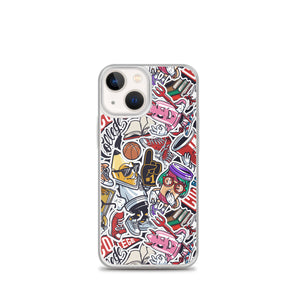 Street Art College Pattern iPhone Case