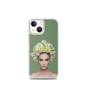 Stay Humble Female Flower Art iPhone® Phone Case
