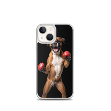 Boxer Boxing Black iPhone Case