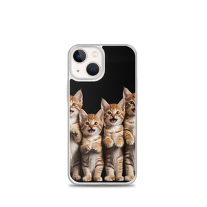 Four Cute Cats iPhone Case