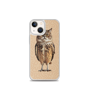 Cat Owl iPhone Case