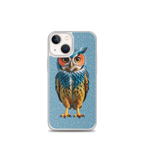 Blue Owl iPhone Case