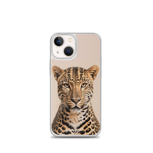 Leopard Potrait iPhone Case