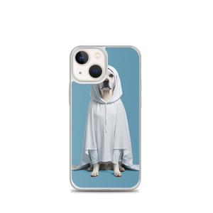 Dog in Ghost Costume iPhone Case