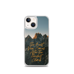 The Best View Comes iPhone Case