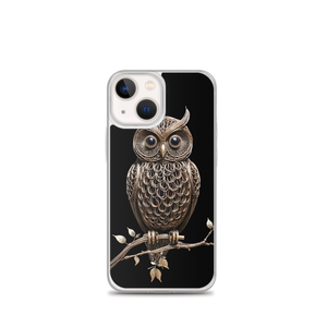 Owl Copper Art iPhone Case