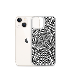 Vertigo Optical Illusion Background iPhone® Phone Case