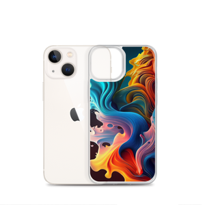 Colorful Swirl Background iPhone® Phone Case