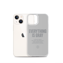 Everything is Gray iPhone® Phone Case