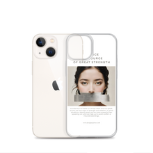 Silence Lao Tzu iPhone Case