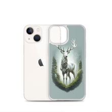 Green White Deer iPhone Case