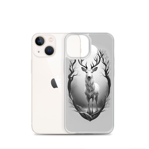 The Grayscale Deer iPhone Case