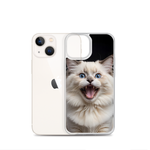 Angry Ragdoll Kitten iPhone Case