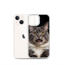 Shocked Cat Face iPhone Case