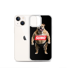 Sumo Bulldog Black iPhone Case