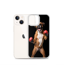 Boxer Boxing Black iPhone Case