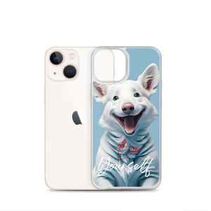 Cute Dog Be Yourself iPhone Case