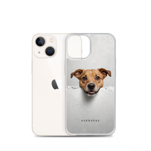 Smile Dog Peep iPhone Case