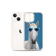 Cool Blue Horse iPhone Case