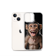 Happy Monkey Black iPhone Case